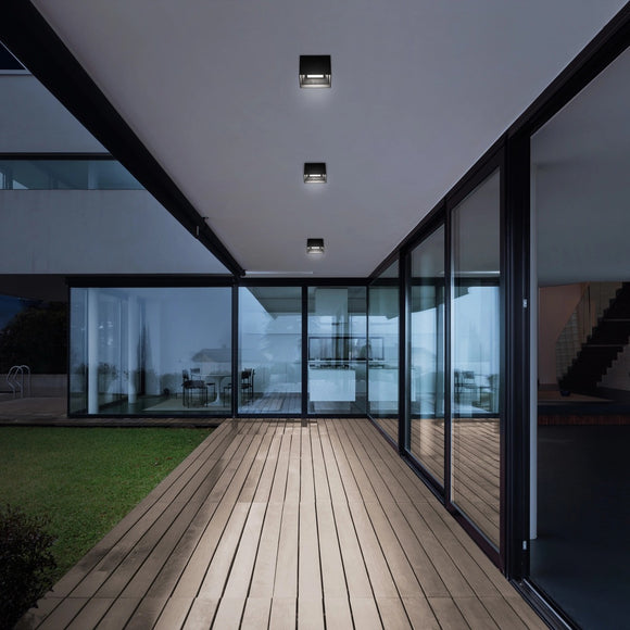 Kube LED Outdoor Flush Mount