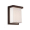 Ledge Indoor/Outdoor Wall Light  option Bronze