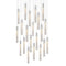 Magic Multi Pendant Light with Round Canopy  option 21 Lights