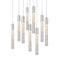 Magic Multi Pendant Light with Round Canopy  option Nine Lights