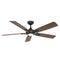 Mykonos 5 Indoor/Outdoor LED Smart Ceiling Fan  option Bronze / Dark Walnut