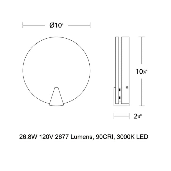 Ophelia LED Wall Sconce