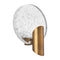 Oracle LED Wall Sconce  option Aged Brass
