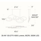 Orion LED Linear Pendant Light