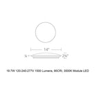 Puck LED Flush Mount