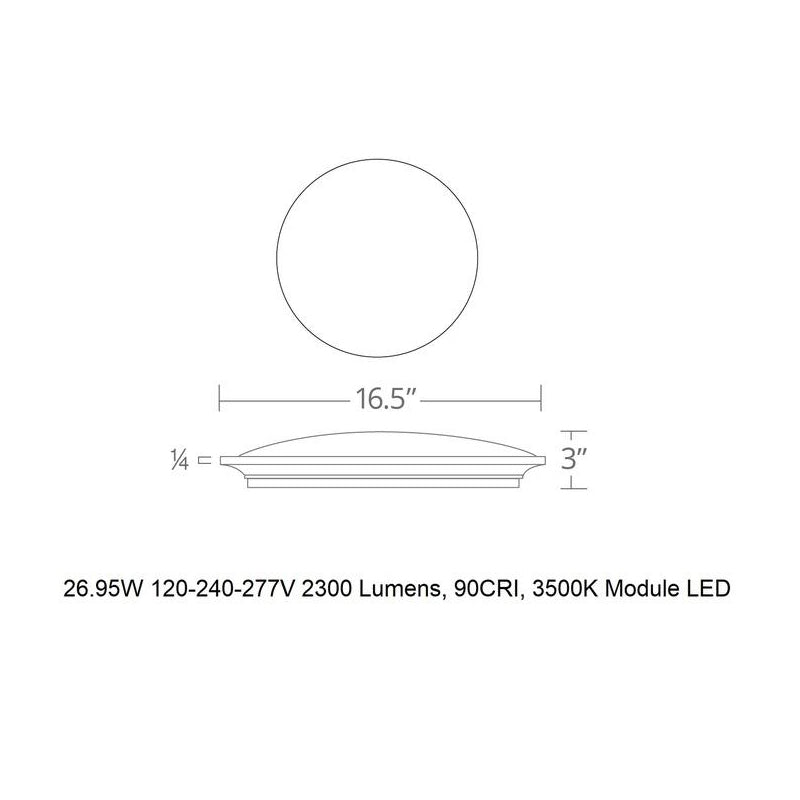 Puck LED Flush Mount