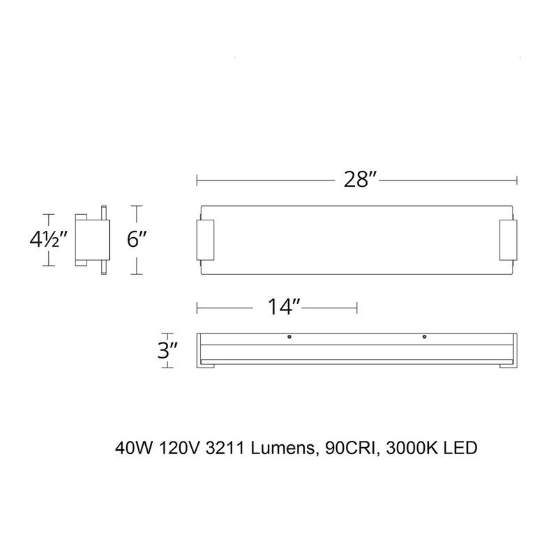 Quarry LED Bathroom Vanity / Wall Light
