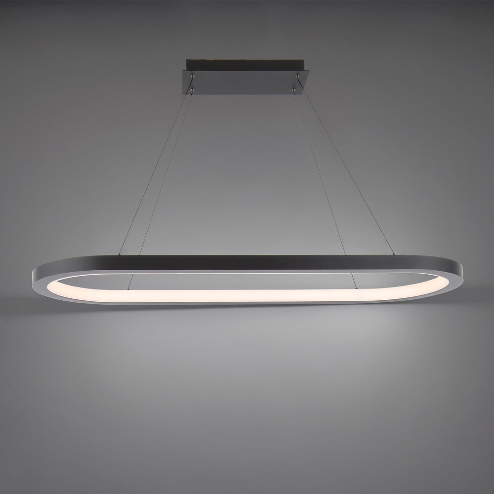 Racetrack LED Chandelier