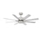Renegade Indoor/Outdoor Ceiling Fan  option Brushed Nickel Titanium Silver