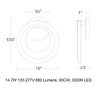 Serenity LED Wall Sconce