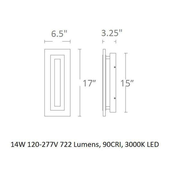 Shadow LED Wall Light