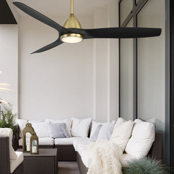 Skylark Indoor/Outdoor LED Ceiling Fan