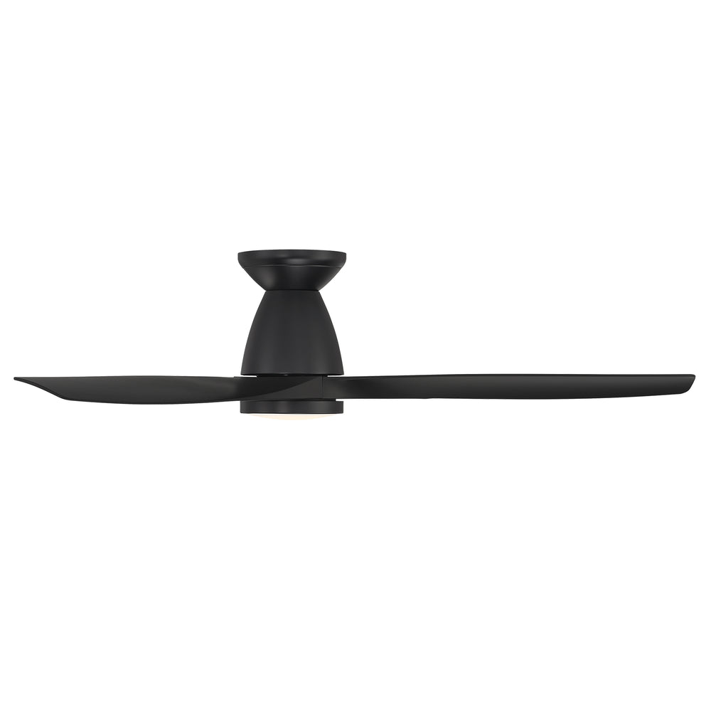 Skylark Indoor/Outdoor LED Flush Mount Ceiling Fan