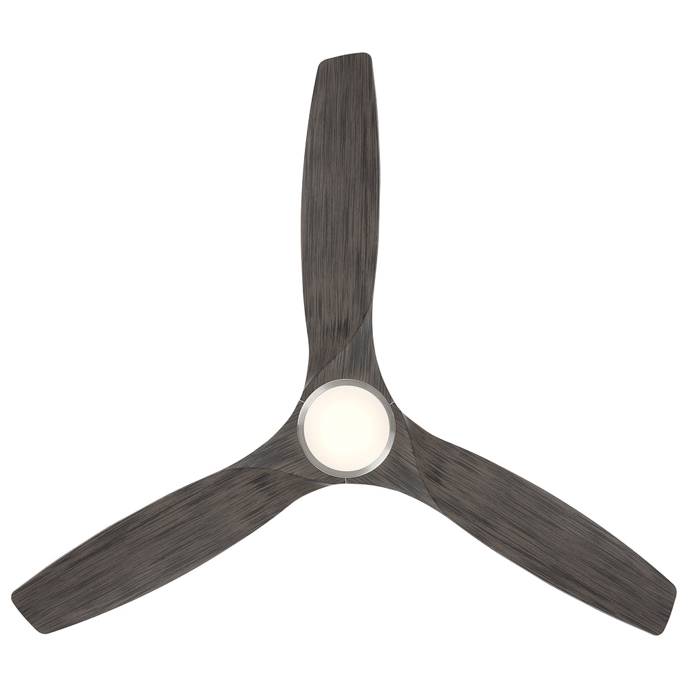 Skylark Indoor/Outdoor LED Flush Mount Ceiling Fan
