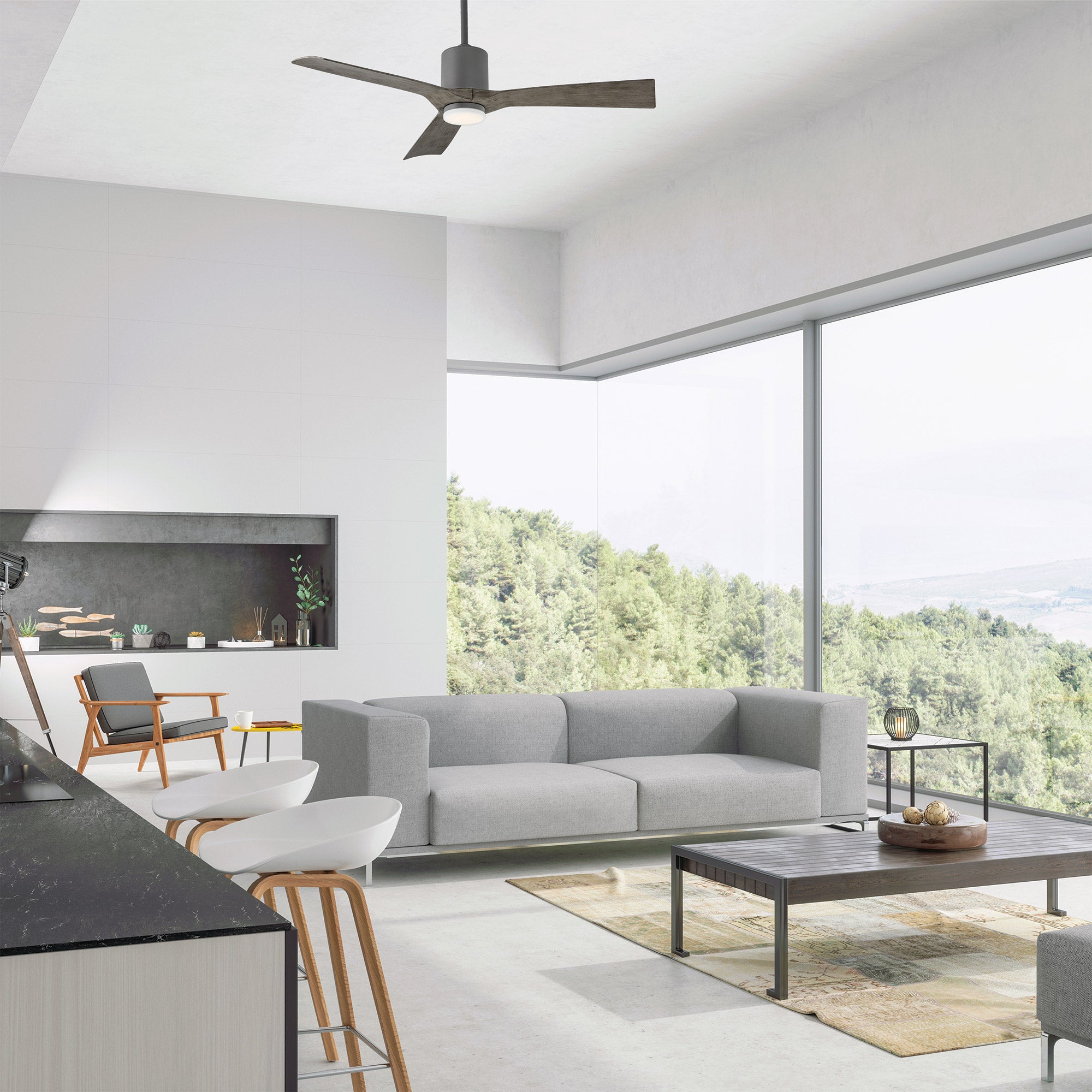 Modern Tech Fans Modern Forms Smart Fans Aviator Smart Ceiling Fan - 2Modern