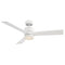 Axis Indoor/Outdoor LED Smart Ceiling Fan  option Matte White
