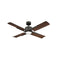 Cervantes Indoor/Outdoor LED Smart Ceiling Fan  option Oil Rubbed Bronze / Dark Walnut