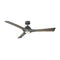 Woody Indoor/Outdoor LED Smart Ceiling Fan  option Graphite / Weathered Gray