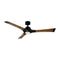 Woody Indoor/Outdoor LED Smart Ceiling Fan  option Matte Black / Distressed Koa