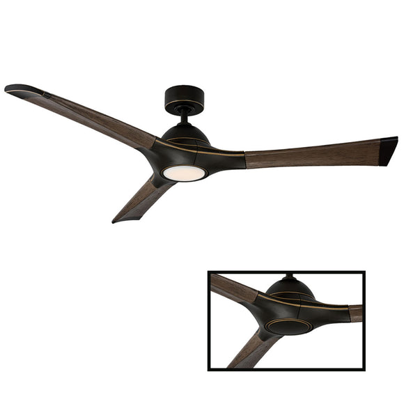 Woody Indoor/Outdoor LED Smart Ceiling Fan