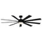 Wynd XL Indoor/Outdoor LED Smart Ceiling Fan  option Matte Black