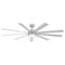 Wynd XL Indoor/Outdoor LED Smart Ceiling Fan  option Stainless Steel