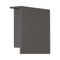 Square Outdoor Wall Light  option Bronze
