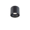Squat LED Outdoor Flush Mount  option Black