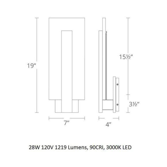 Stem LED Wall Sconce