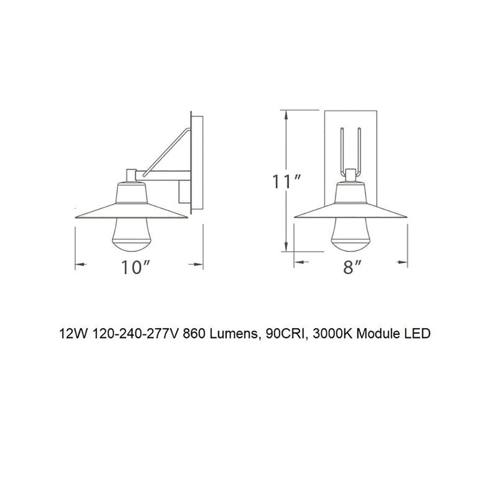 Suspense Outdoor Wall Light