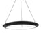 The Ring LED Chandelier  option Black