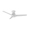Tip Top Indoor/Outdoor Flush Mount Ceiling Fan  option Matte White