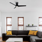 Tip Top Indoor/Outdoor Flush Mount Ceiling Fan