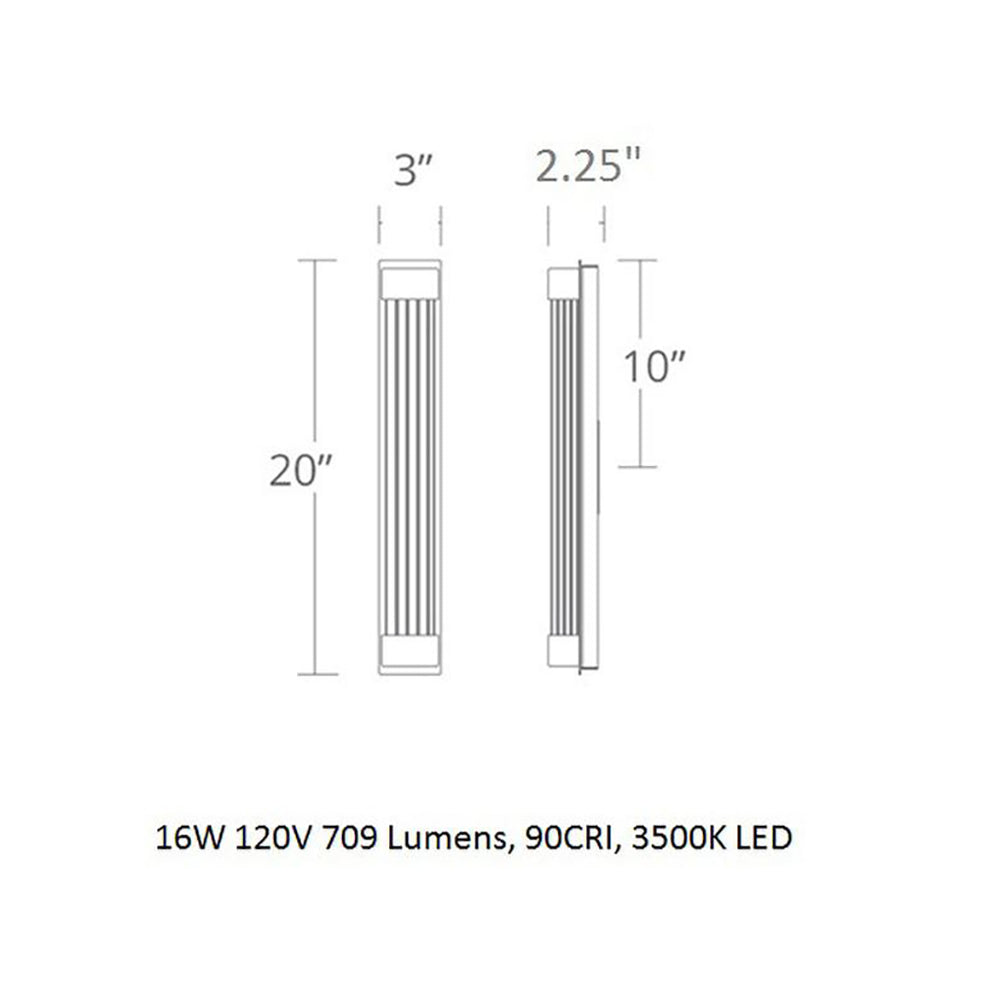 Tower LED Wall Sconce