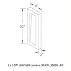 Urban Indoor / Outdoor Wall Light