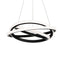 Veloce LED Chandelier  option Black