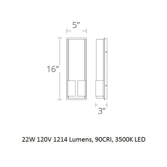 Vodka LED Wall Sconce