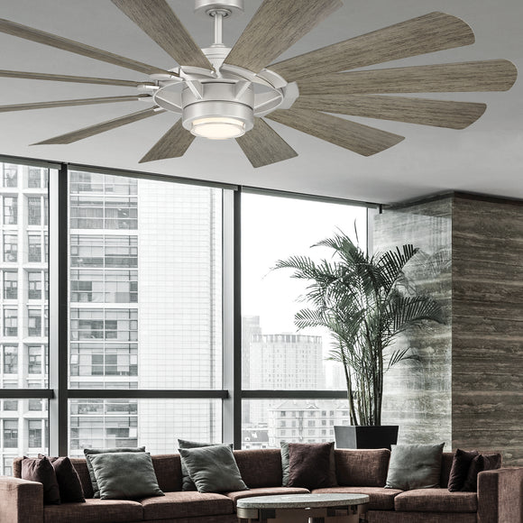 Wynd Mill Indoor/Outdoor LED Ceiling Fan