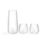 Glasscape Carafe  option Glasscape Tumbler (Set of 2)