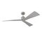 Adler Ceiling Fan  option Brushed Steel with Silver
