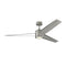 Armstrong LED Ceiling Fan  option Brushed Steel with Silver