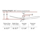 Maverick Indoor/Outdoor Ceiling Fan