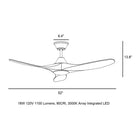 Maverick II LED Ceiling Fan