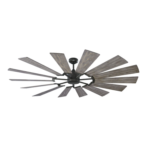 Prairie Grand Indoor / Outdoor Ceiling Fan with Light
