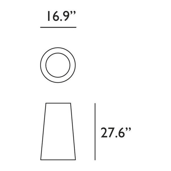 Container Round Dining Table