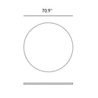 Container Round Dining Table with Bodhi Base