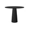 Container Side Table  option Black HPL Top/Black Base
