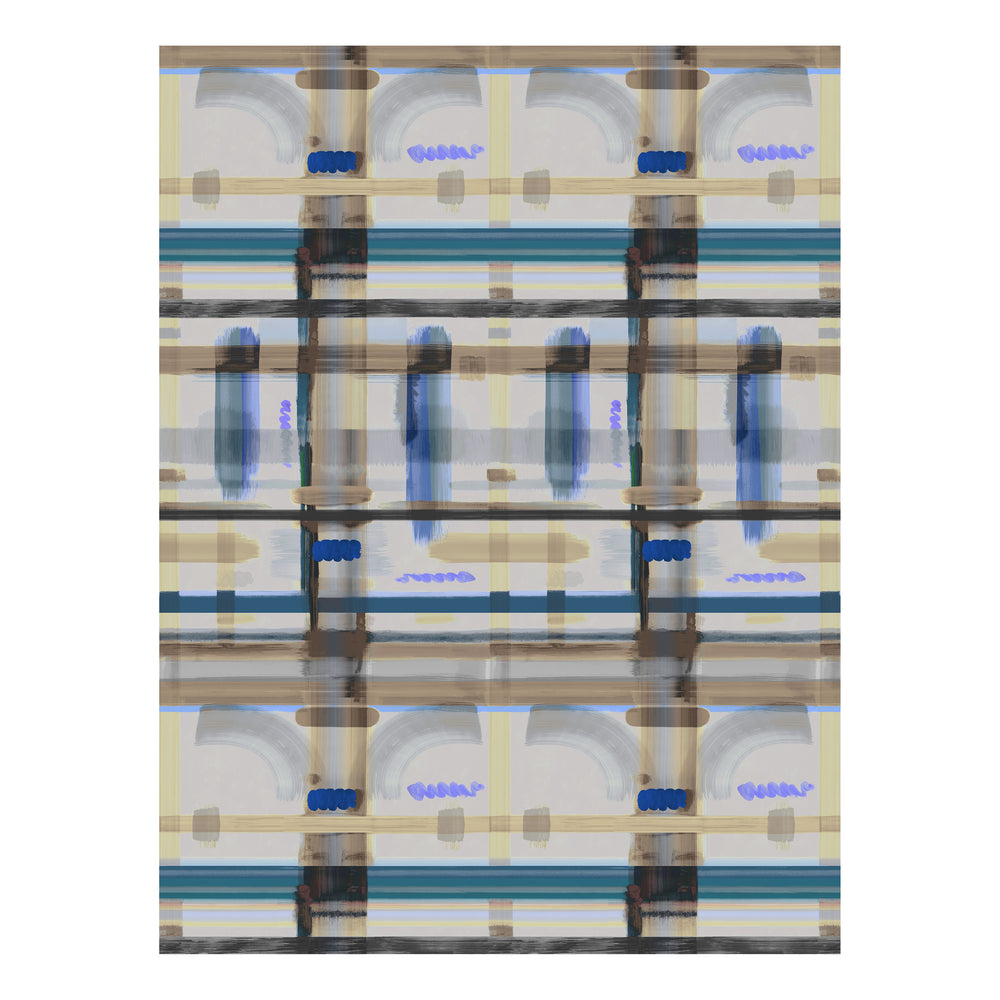 Corinthian Check Rectangular Rug