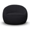 Hana Swivel Lounge Chair  option Justo Bazalt