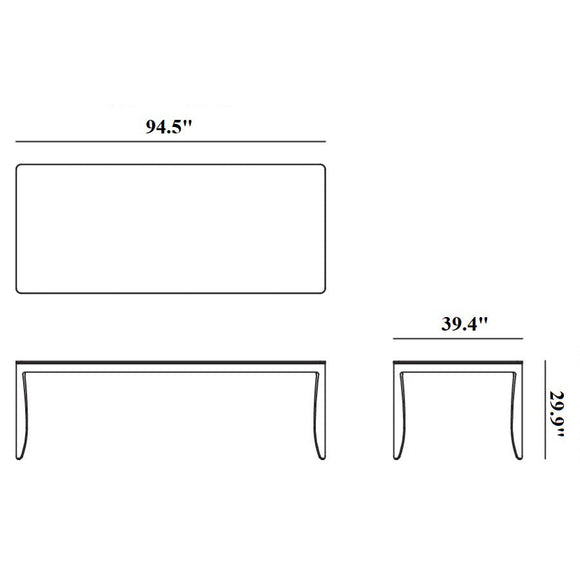 Monster 95-inch Table